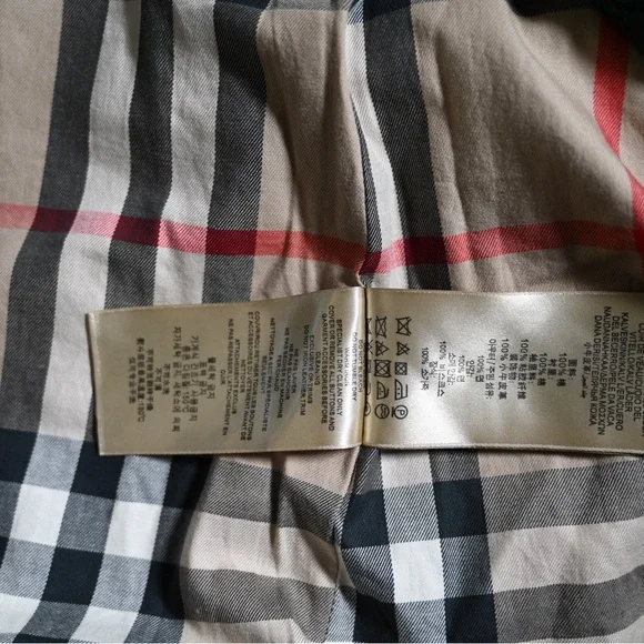 Burberry Emerald Lace Trench Coat - Picture 9 of 13